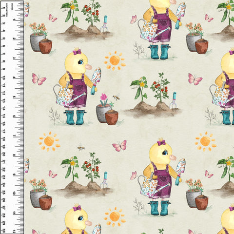 PREORDER Bianca Duck Garden Floral Toddler Blanket