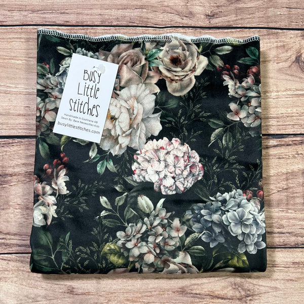 Moody Blush Blooms Toddler Blanket