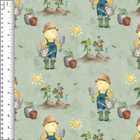 PREORDER Buddy Duck Garden Floral Toddler Blanket