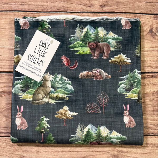 Wild Forest Toddler Blanket