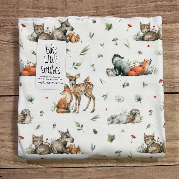 Wilderness Babies Leaves Toddler Blanket