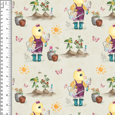 Bianca Duck Garden Floral Toddler Blanket