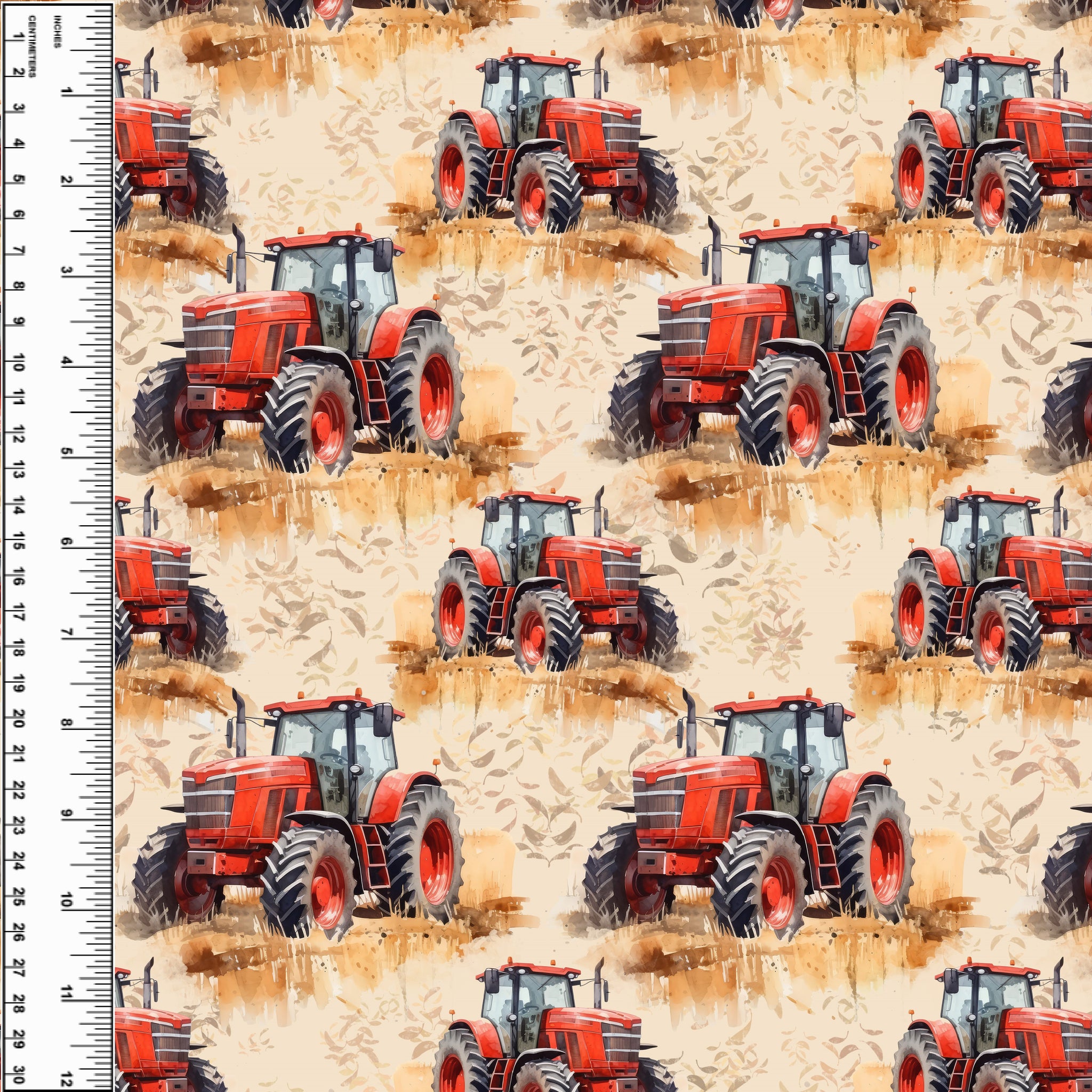 PREORDER Big Red Tractor Toddler Blanket