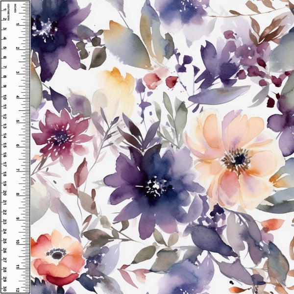 PREORDER Blackberry Blooms Blanket