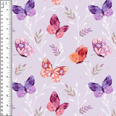 PREORDER Butterfly Flight Lavender Blanket