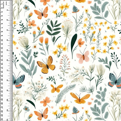 PREORDER Butterfly Wildflower Field Blanket