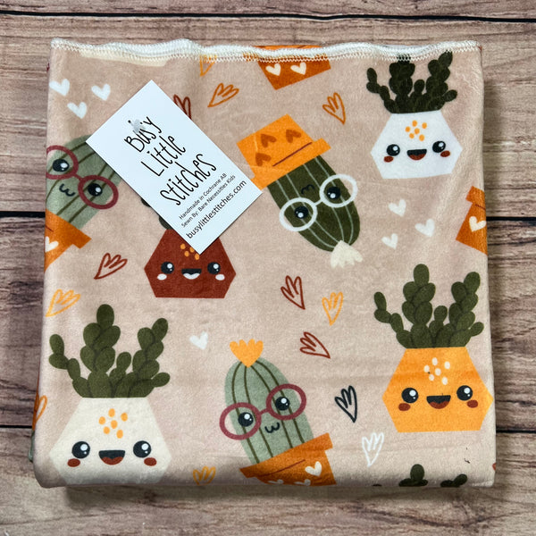 Succulent Toss Toddler Blanket