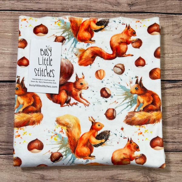 Squirrels Toddler Blanket