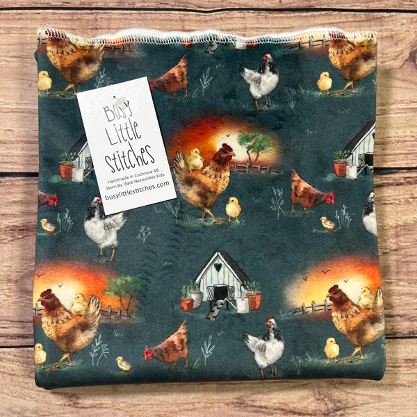 Chickens Tatra Steel Toddler Blanket