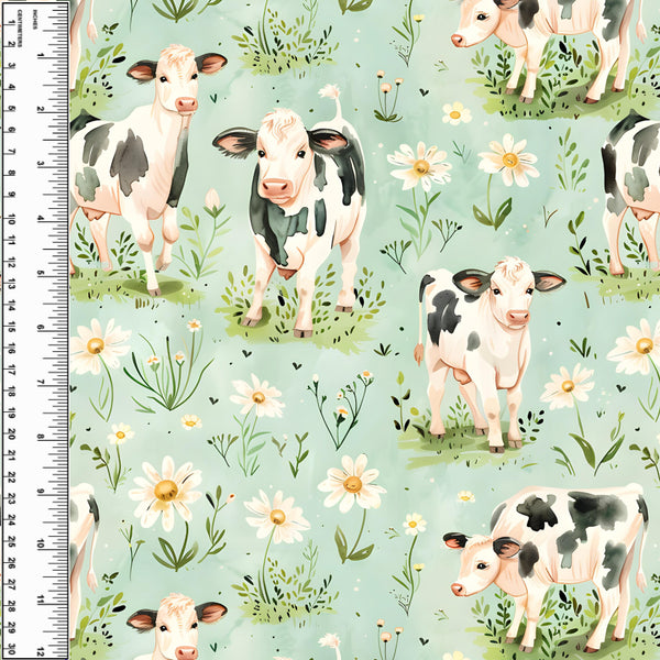 Dairy Cows Toddler Blanket