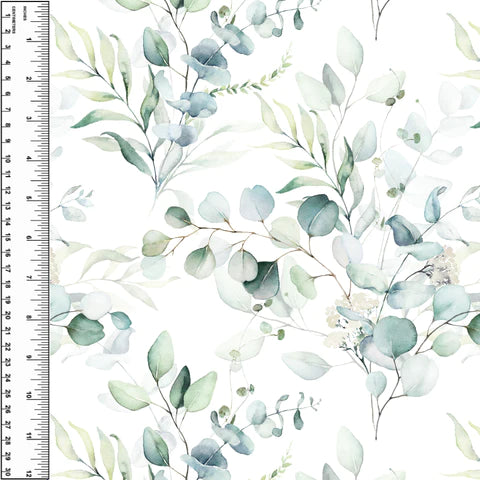 PREORDER Eucalyptus Leaves Toddler Blanket