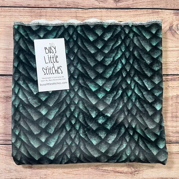 Dragon Scales Toddler Blanket