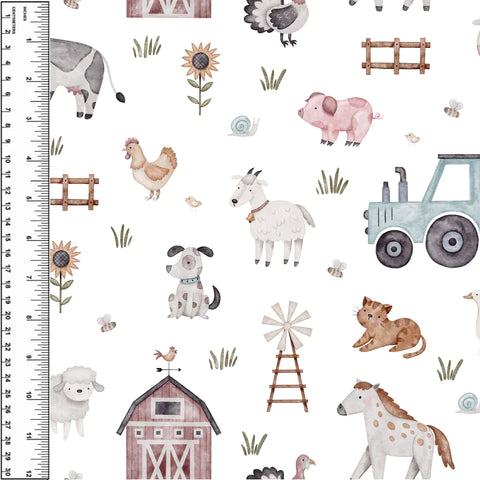 PREORDER Farmyard Friends Toddler Blanket