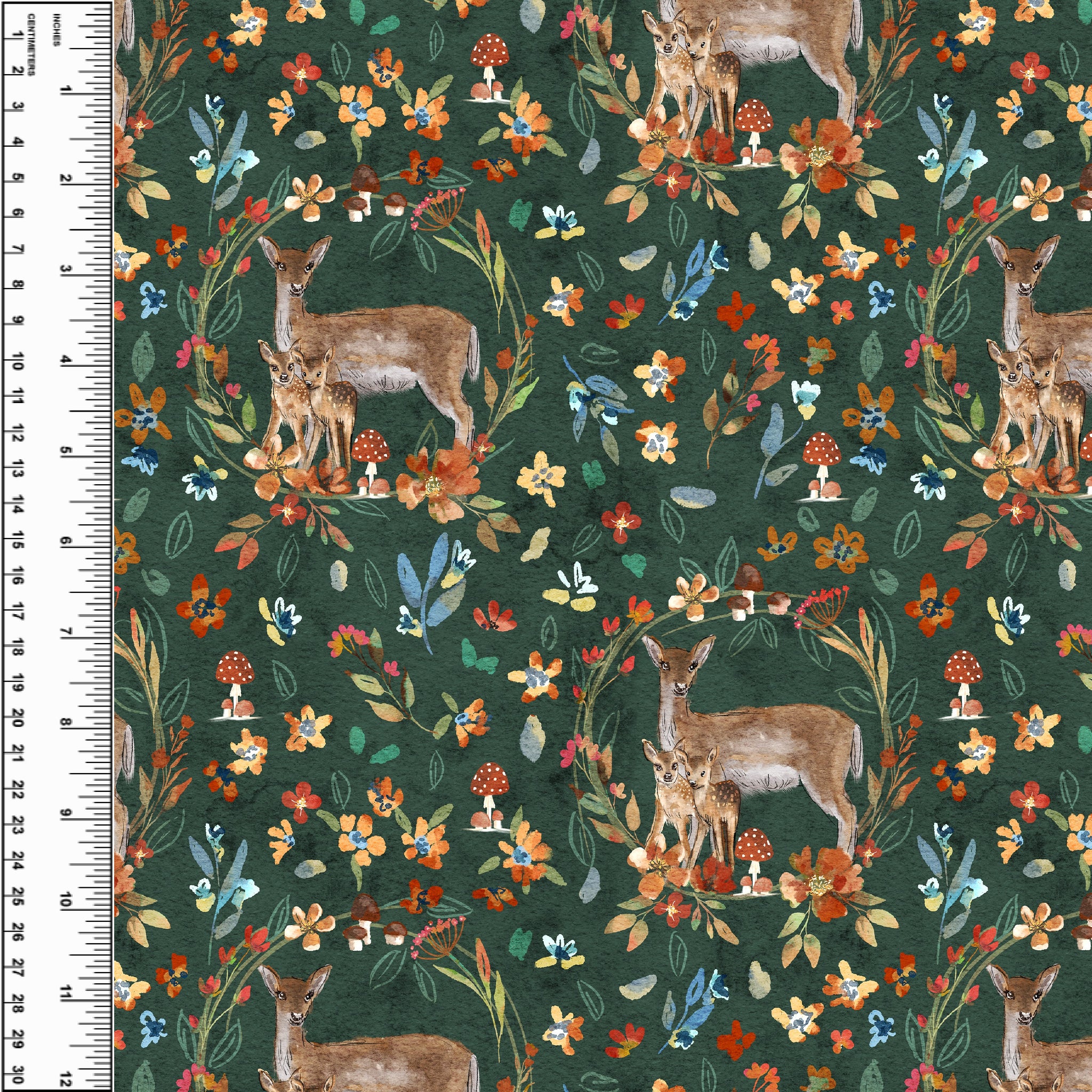 PREORDER Floral Deer Khaki