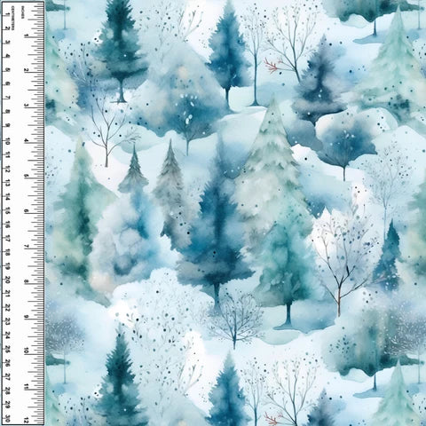 PREORDER Frosty Forest Toddler Blanket