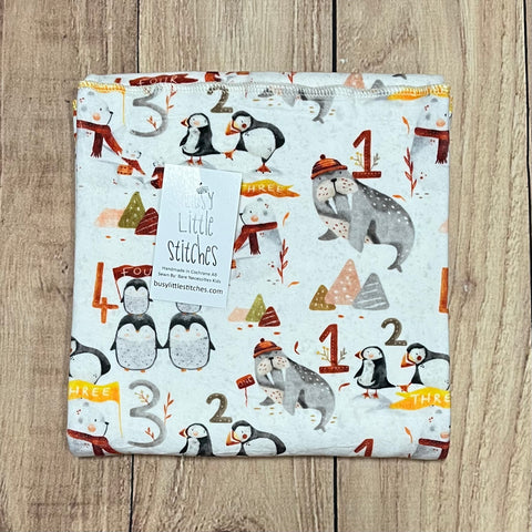 Arctic Counting Animals Blanket