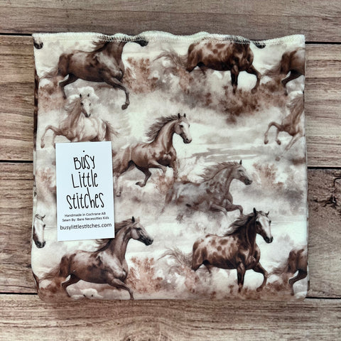 PREORDER Horses Running Toddler Blanket