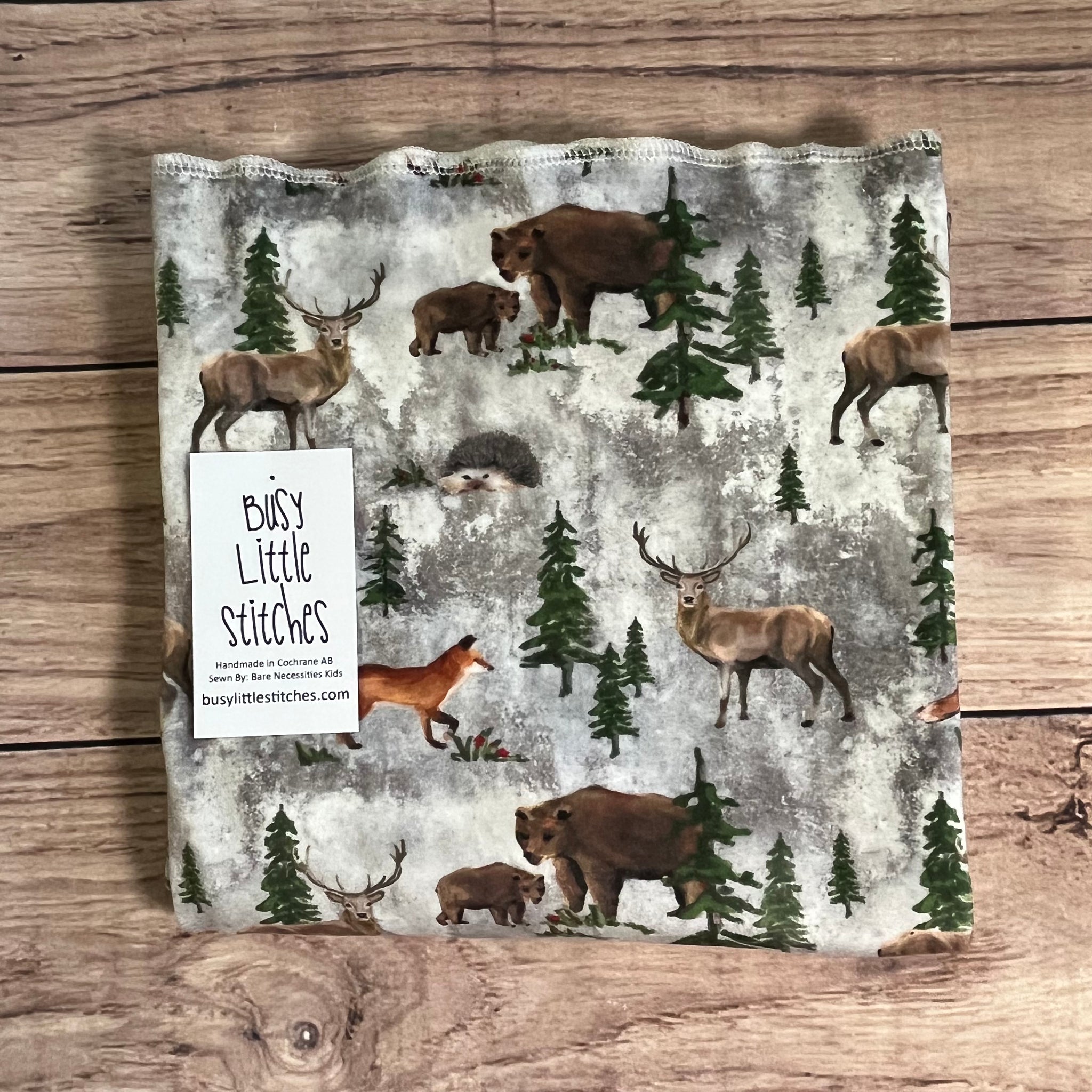 PREORDER Forest Friends Grunge Toddler Blanket