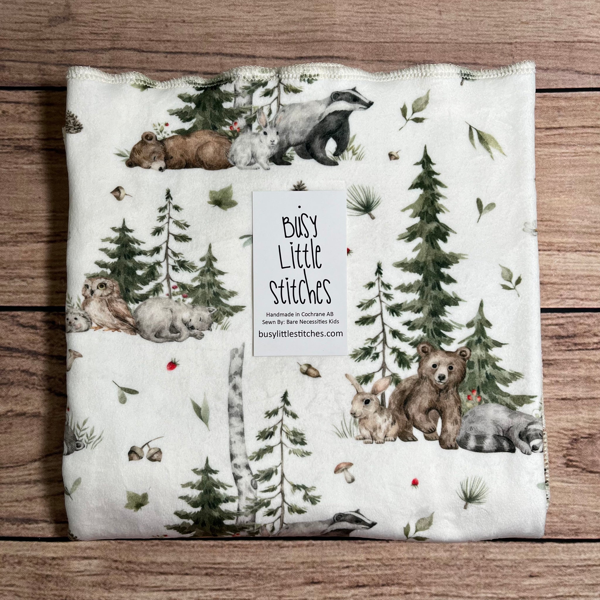 PREORDER Wilderness Babies Birch Toddler Blanket