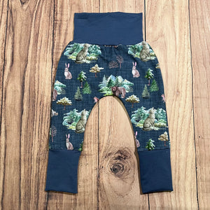3-12 Month Wild Forest Bunny Bottoms