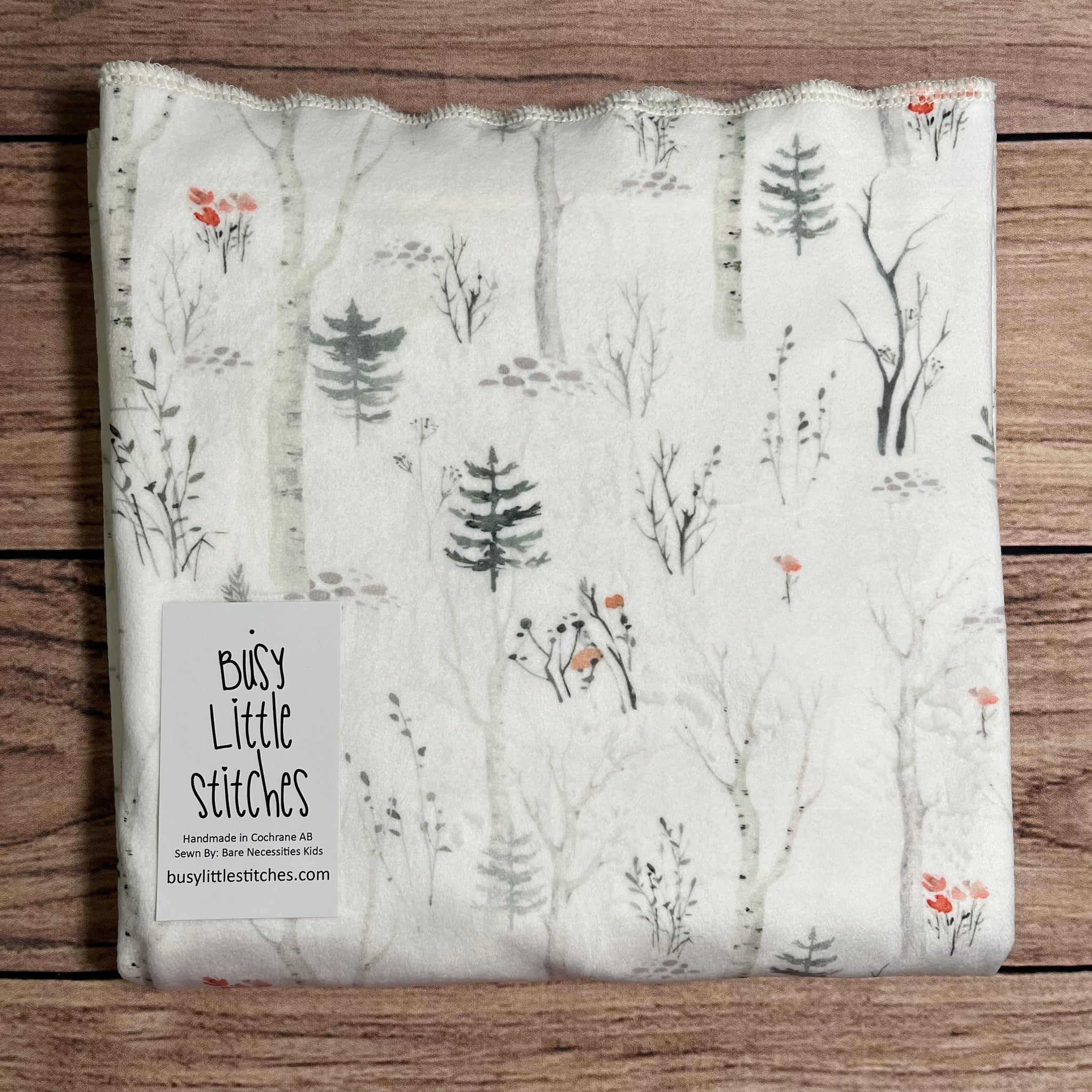 Whimsical Forest Coordinate Toddler Blanket