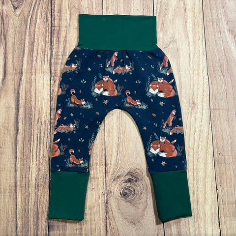 9 Month - 3 Year Playful Foxes Bunny Bottoms