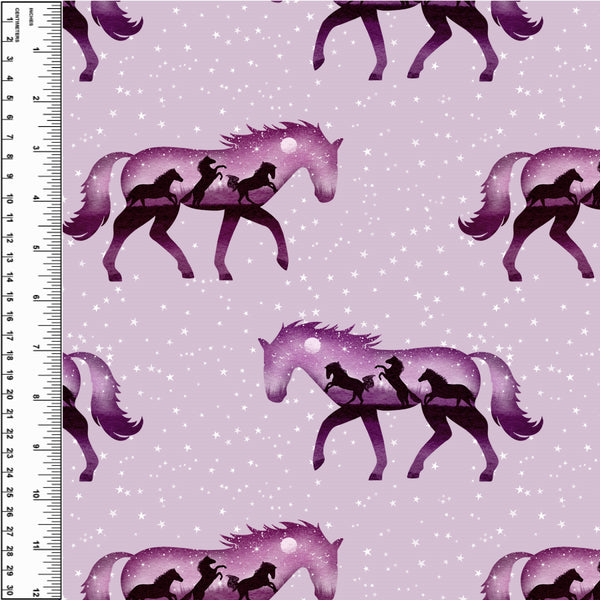 PREORDER Horses of the Night Purple Blanket
