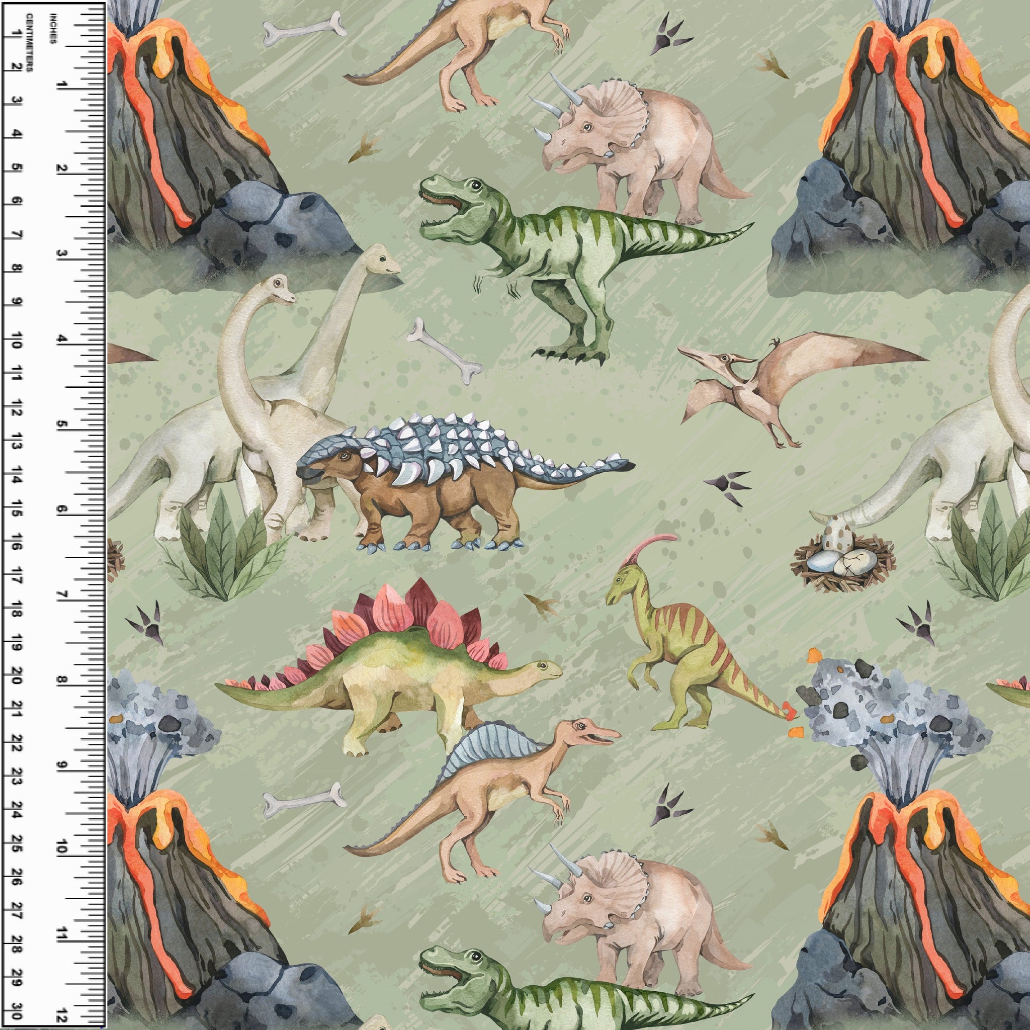 PREORDER Dinosaur Land Toddler Blanket