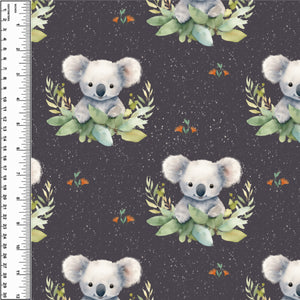 Koala Leaves Toddler Blanket