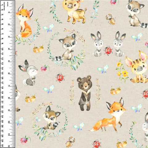 Lovely Forest Toddler Blanket