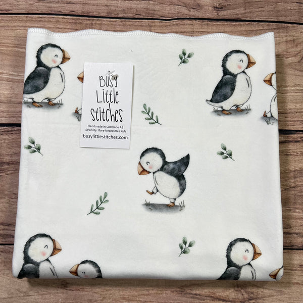 PREORDER Puffin Smiles Blanket