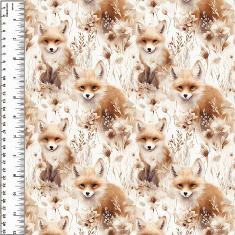 PREORDER Sly Prairie Fox Toddler Blanket