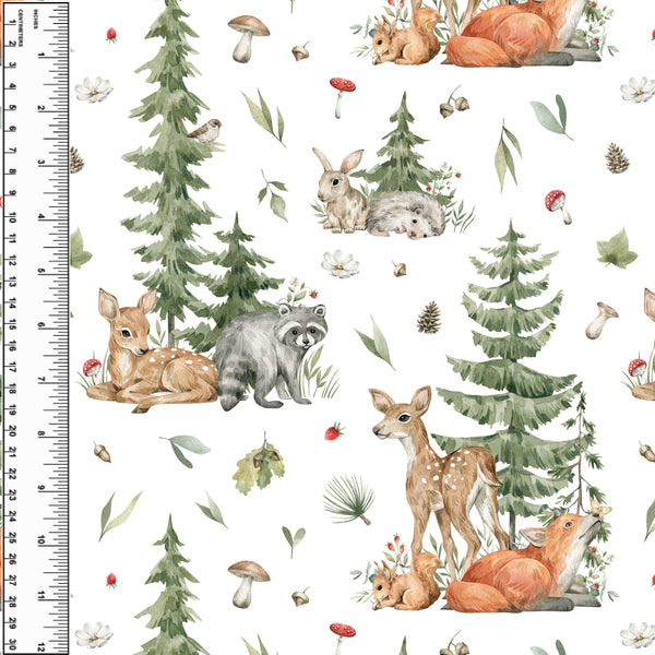 Wilderness Babies Deer Toddler Blanket