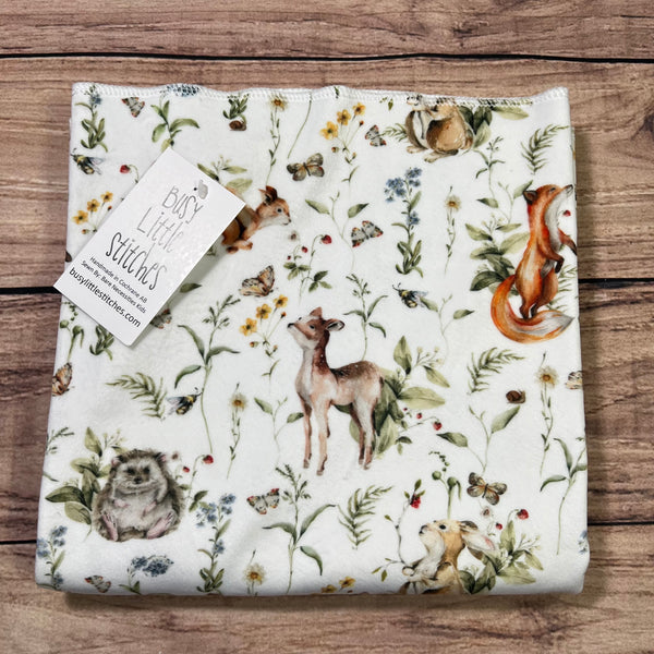 PREORDER Woodland Curious Floral Blanket