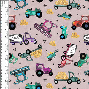 PREORDER Working Farm Vehicles Pink