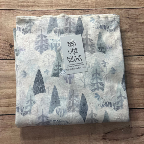 PREORDER Forest Trees Pastel Toddler Blanket