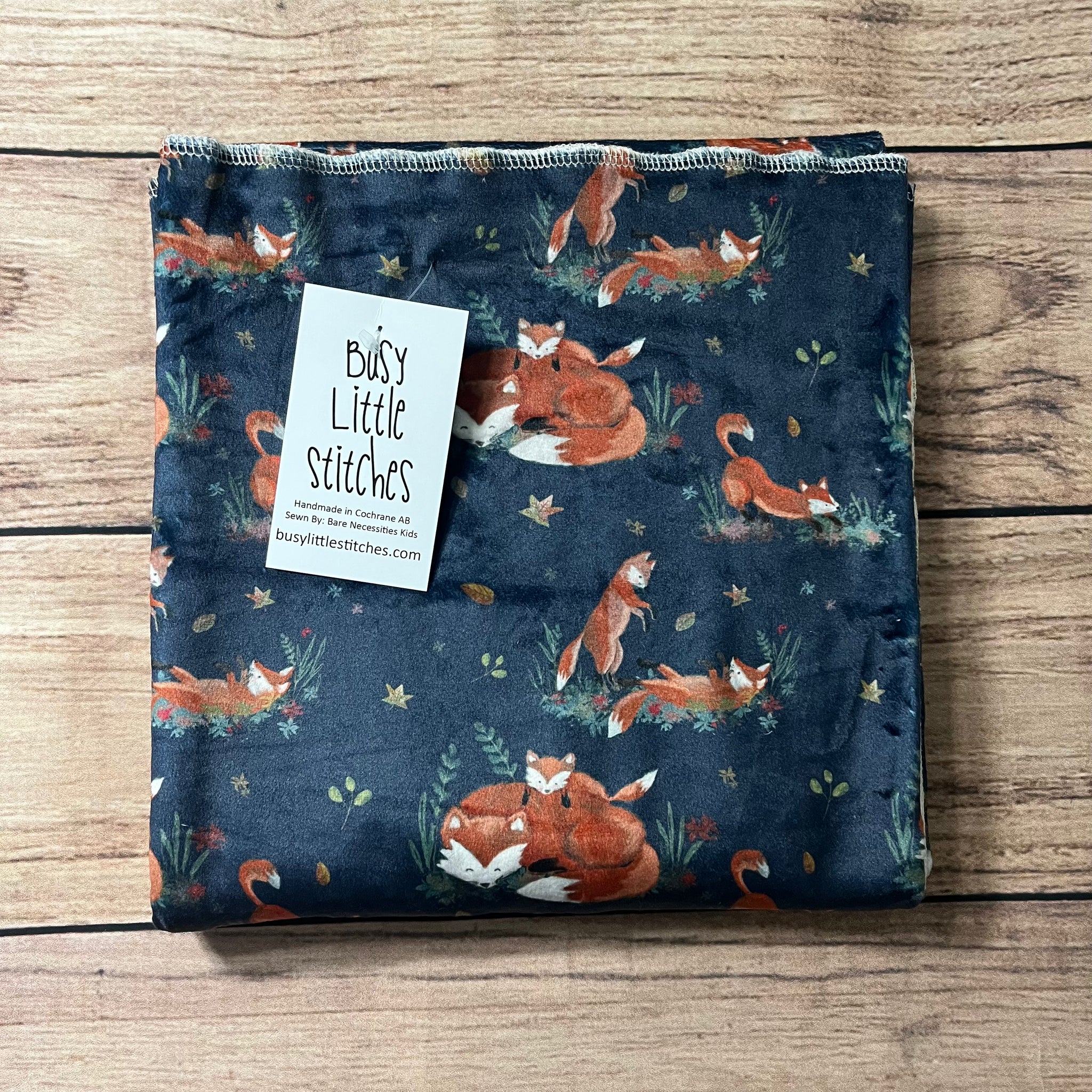 PREORDER Playful Foxes Blanket