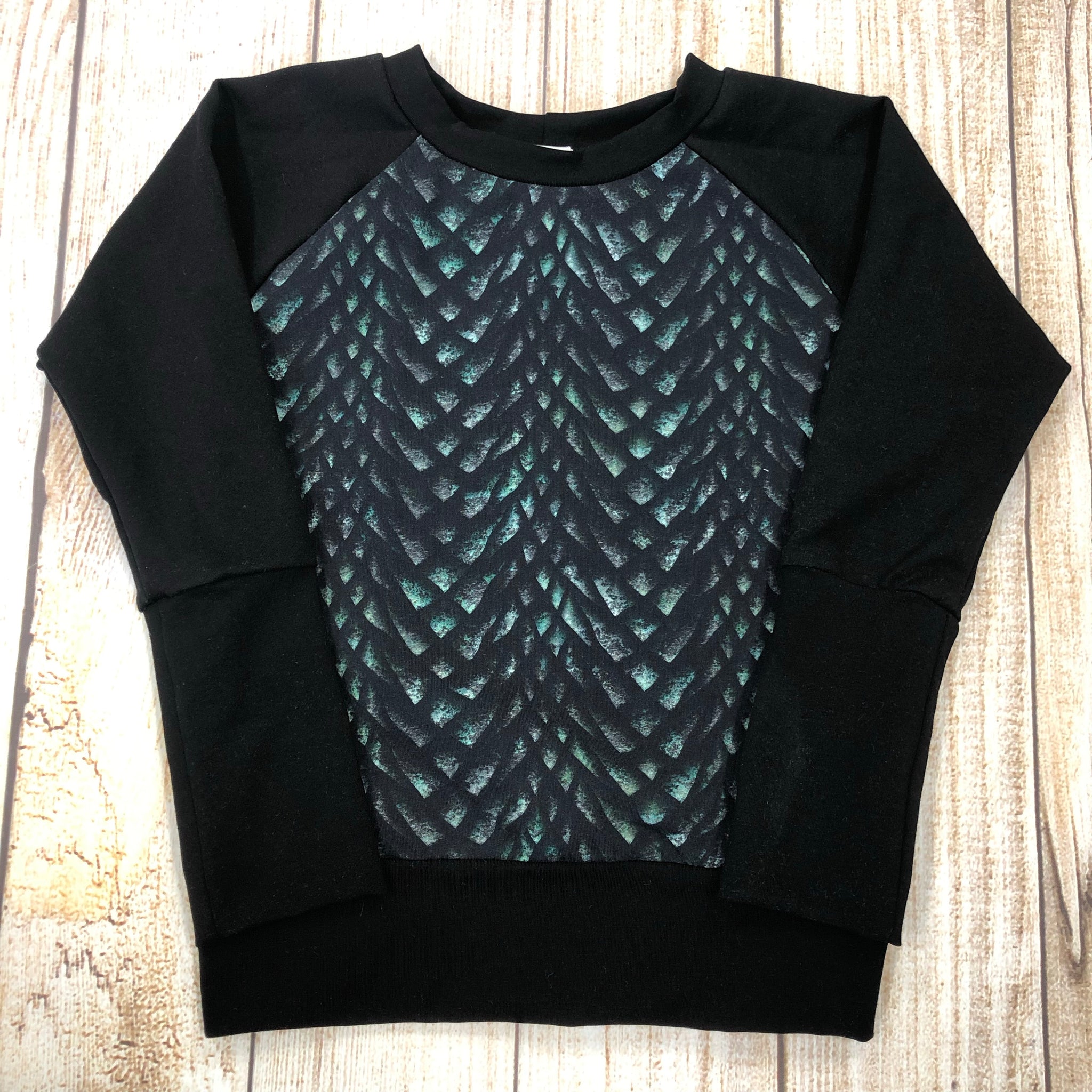 3-6 Years Dragon Scales Grow With Me Sweater