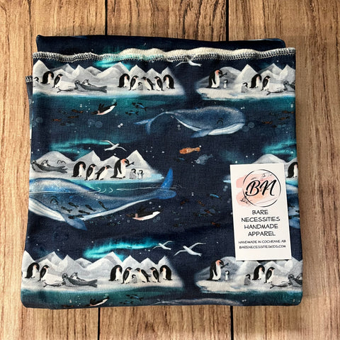 PREORDER Penguin Whale Island Blanket