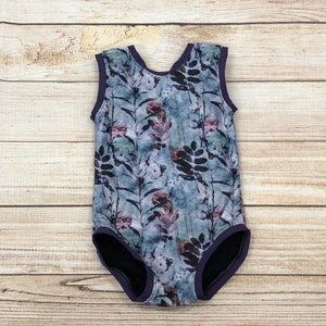 Pressed Floral Swim Suit