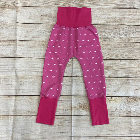 3-6 Year Dinosaurs Pink Bunny Bottoms