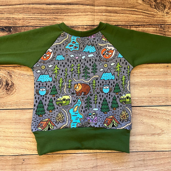 9 Month - 3 Year Starry Night Grow With Me Sweater