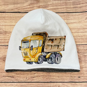 3+ Adult Small Beanie Painted Dump Truck