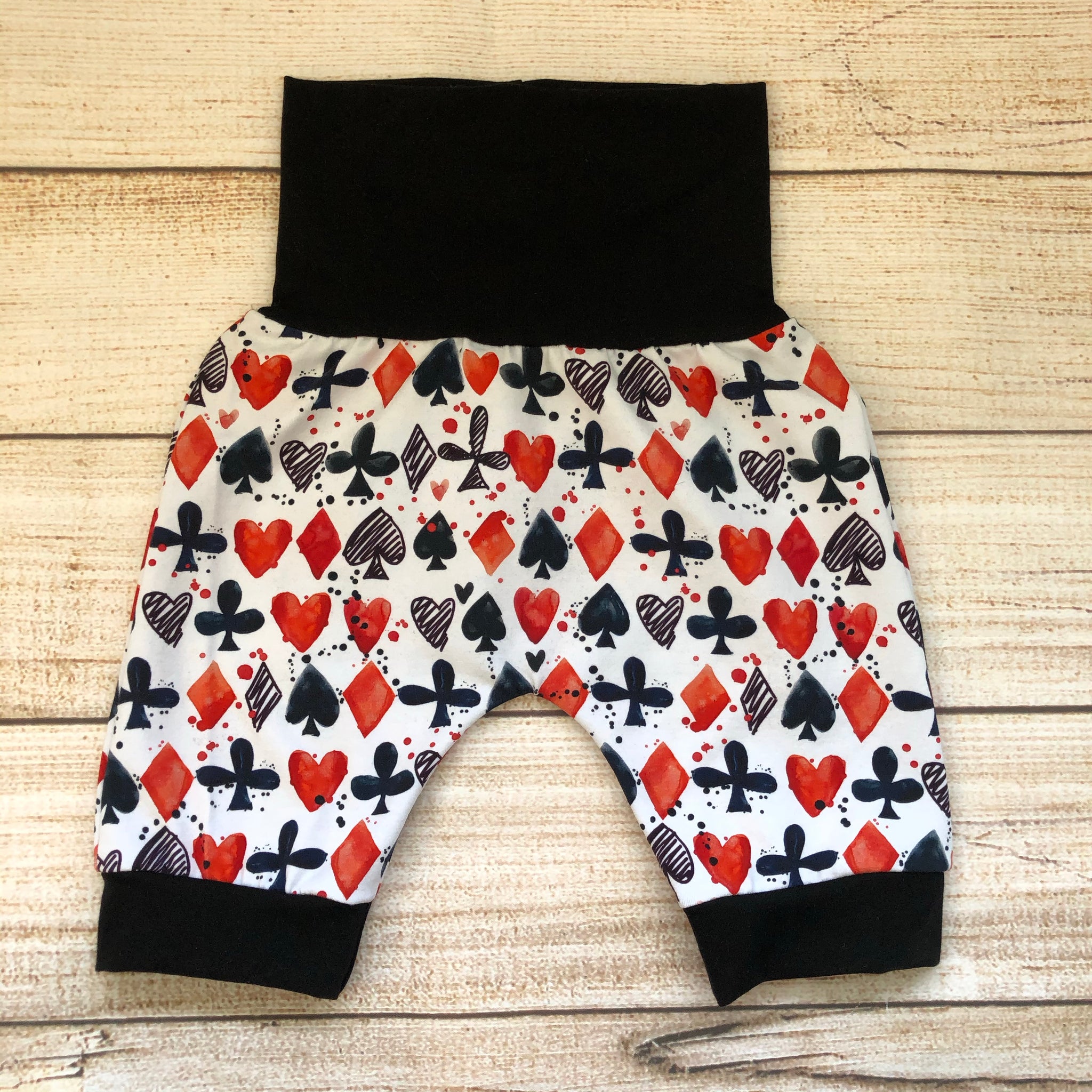 Card Suits Bunny Bottom Shorts