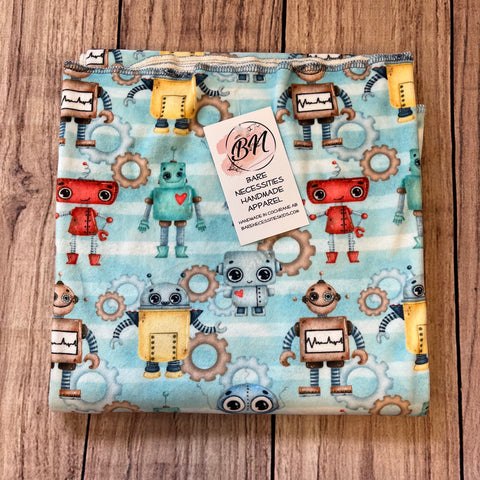 PREORDER Robots & Gears Blanket