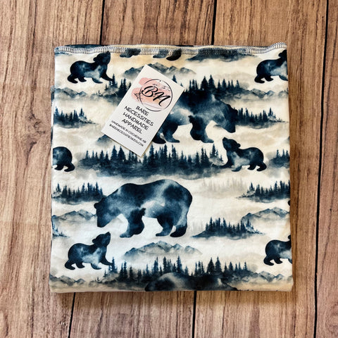 PREORDER Bear Kiss Toddler Blanket