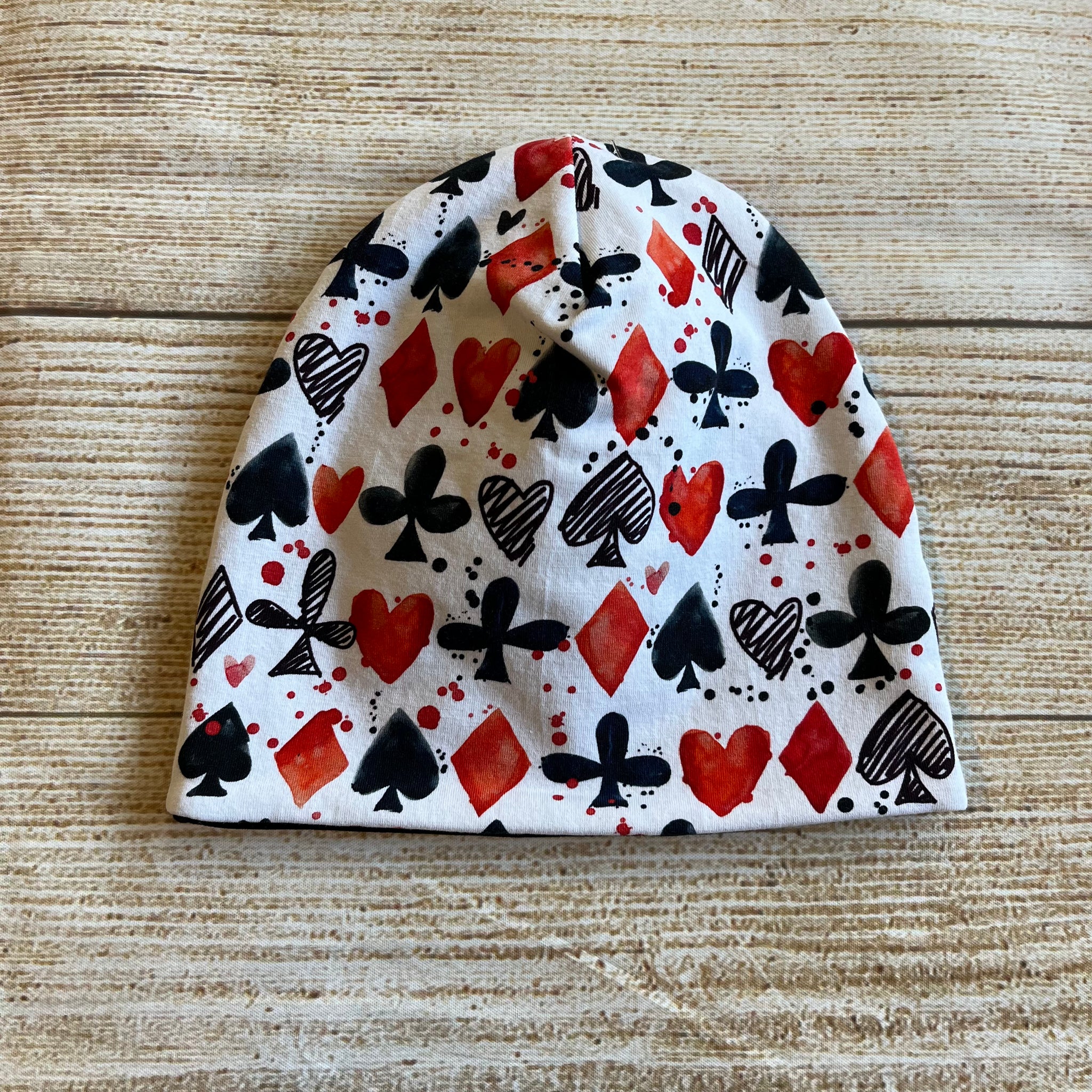 6-12 Month Beanie Card Suits