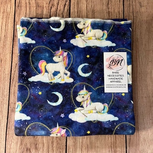 Unicorn Moon Toddler Blanket