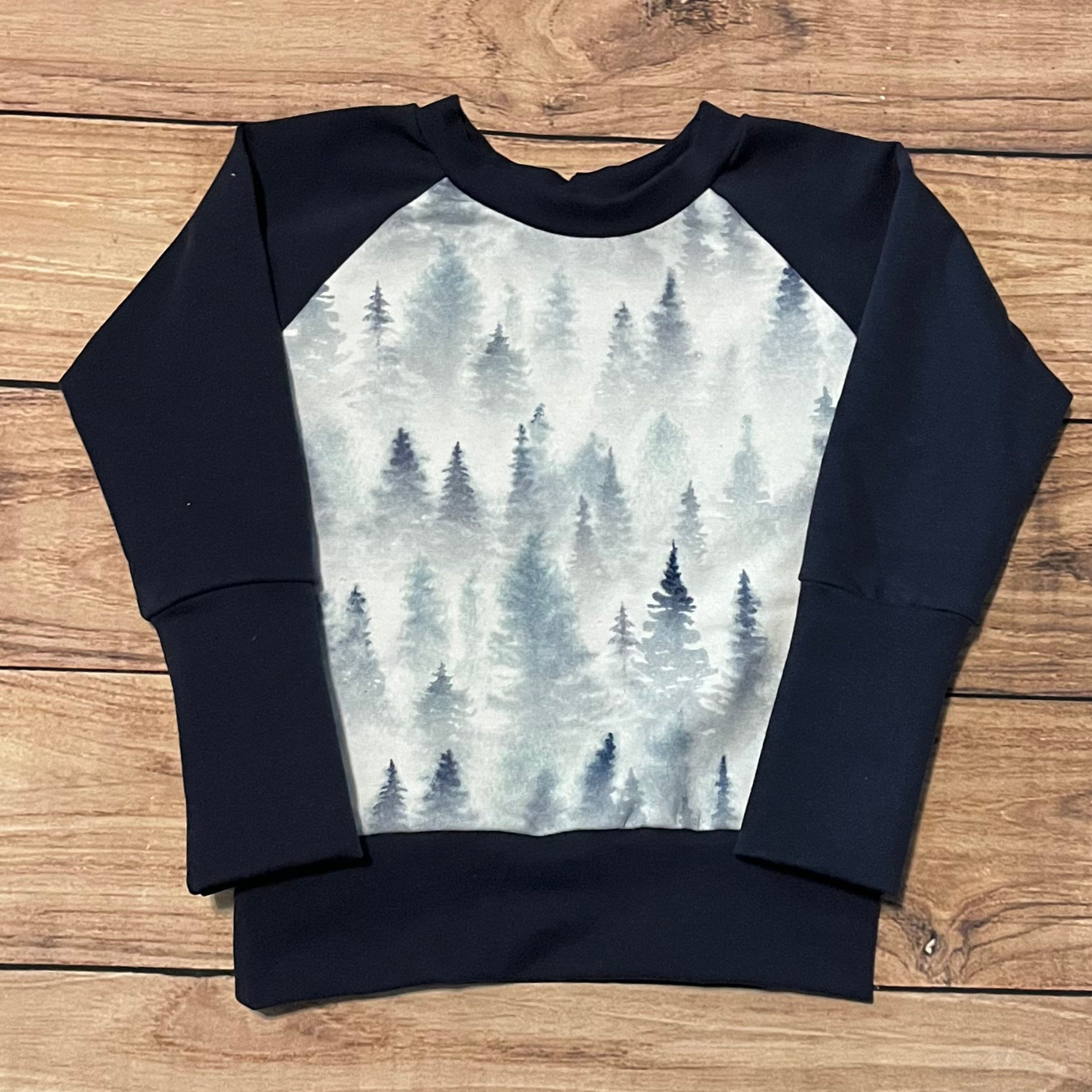 9 Month - 3 Year Hazy Forest Grow With Me Sweater