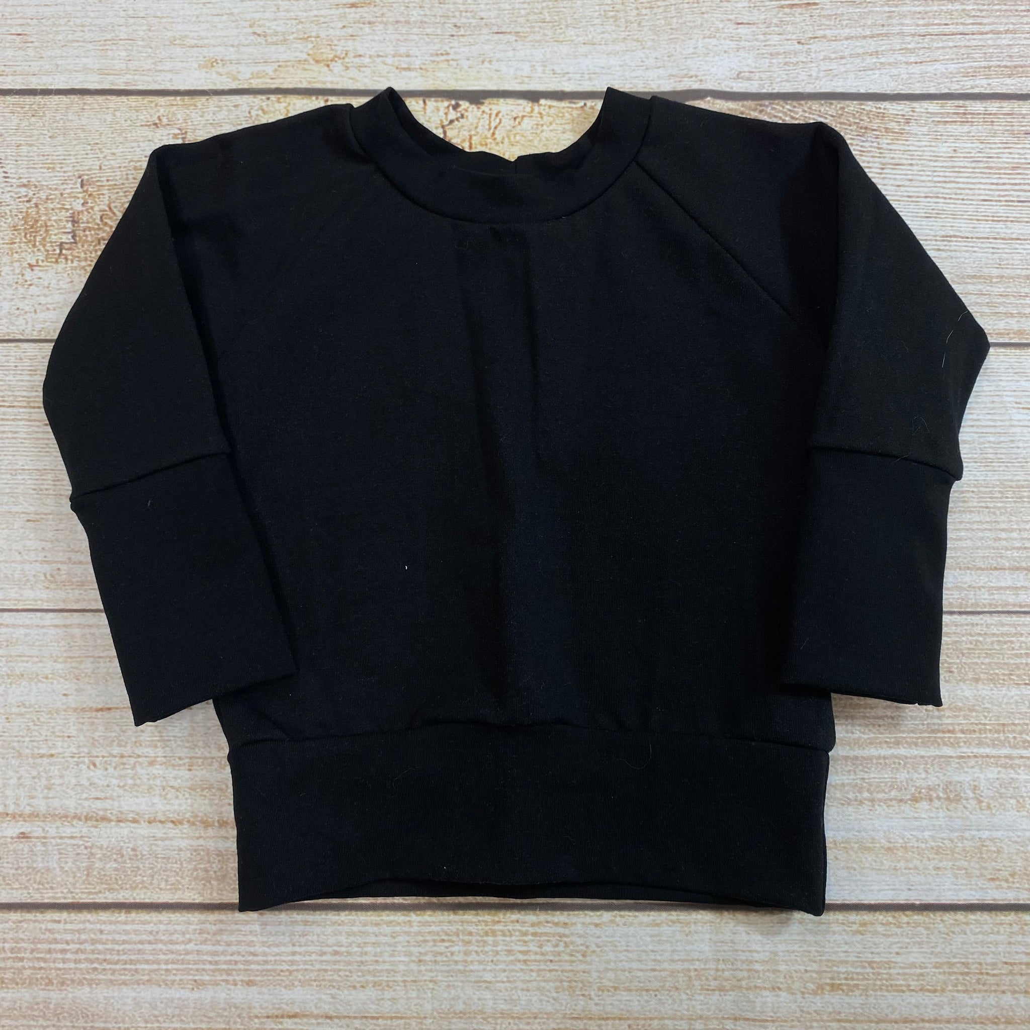 3-12 Month Black Grow With Me Sweater